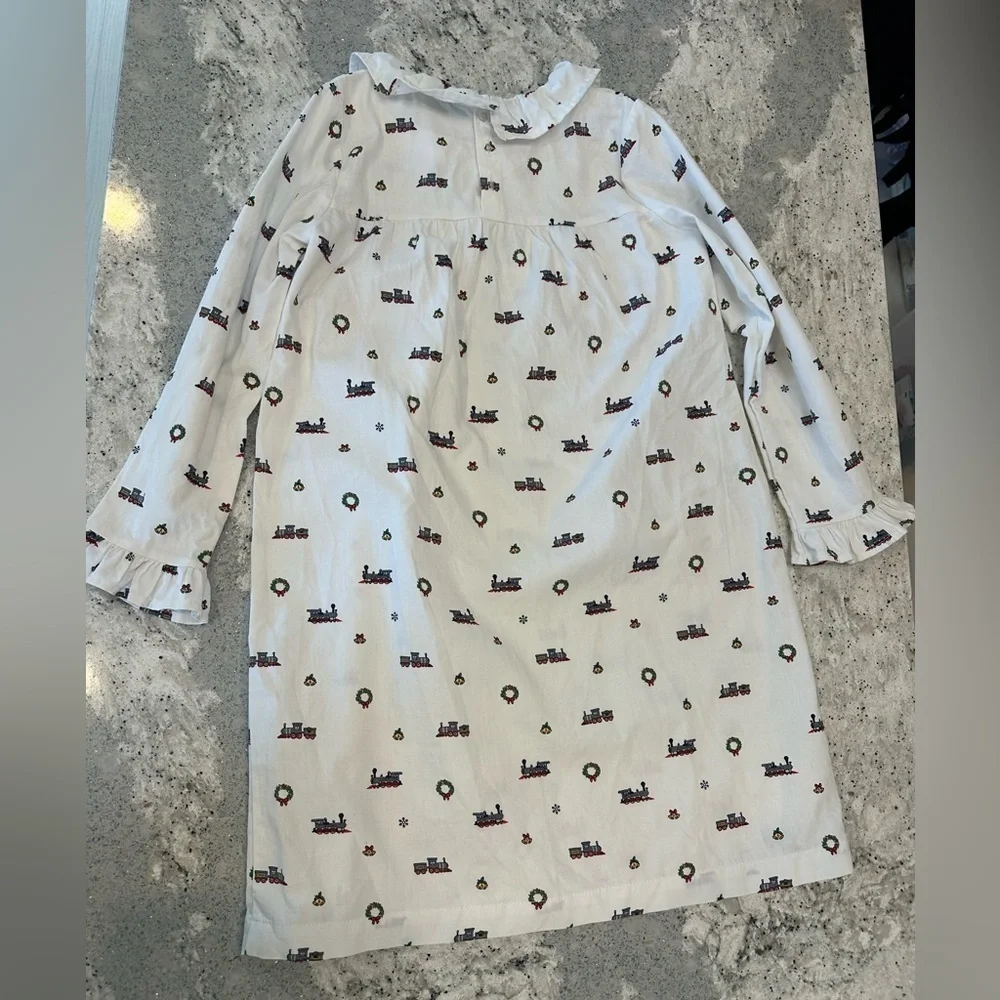 Petite Plume Christmas Nightgown Size 8 - Picture 4 of 4